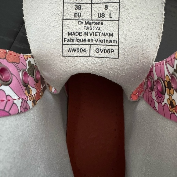 New Dr Martens Pascal in rare floral print - Picture 10 of 10